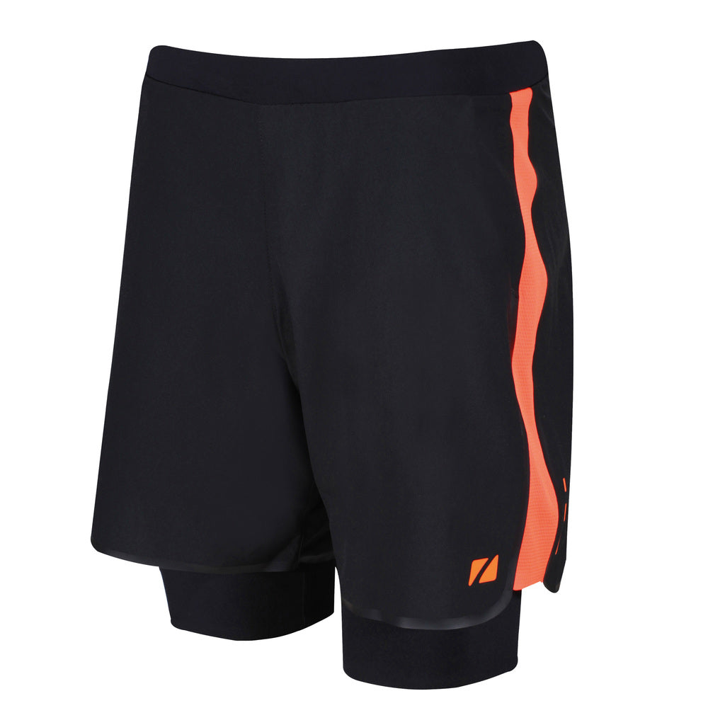 Zone3 RX3 Compression 2 In 1 Short Pants Black