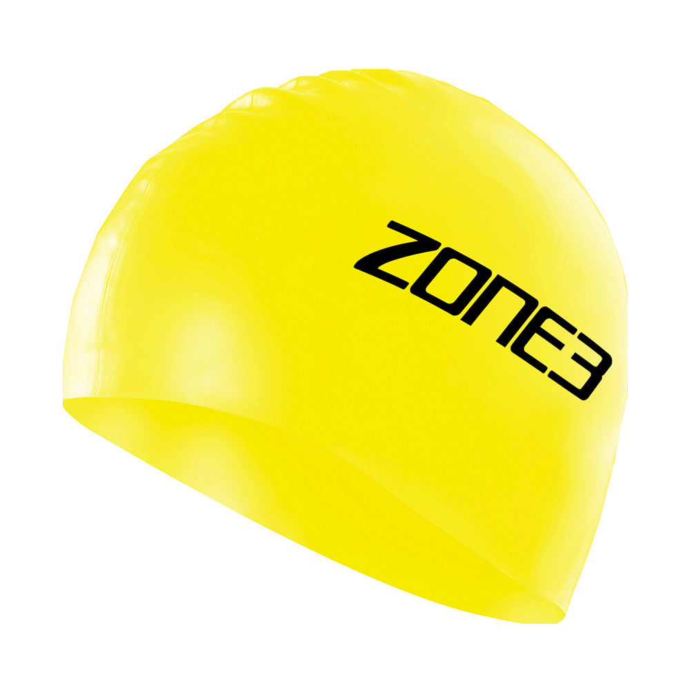  Zone3 Neoprene Strapless Swim Cap (Black/Red, Small) : Sports  & Outdoors